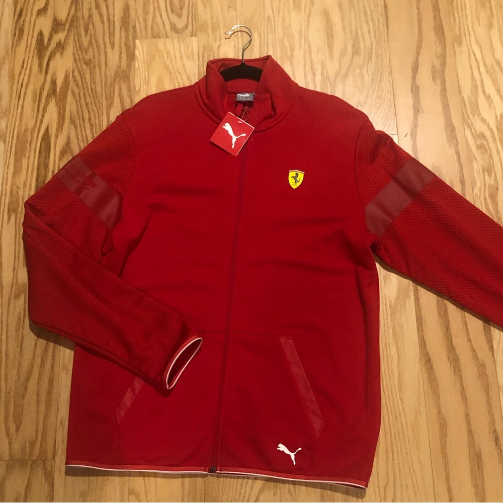 Puma Mens zip up sweatshirt
